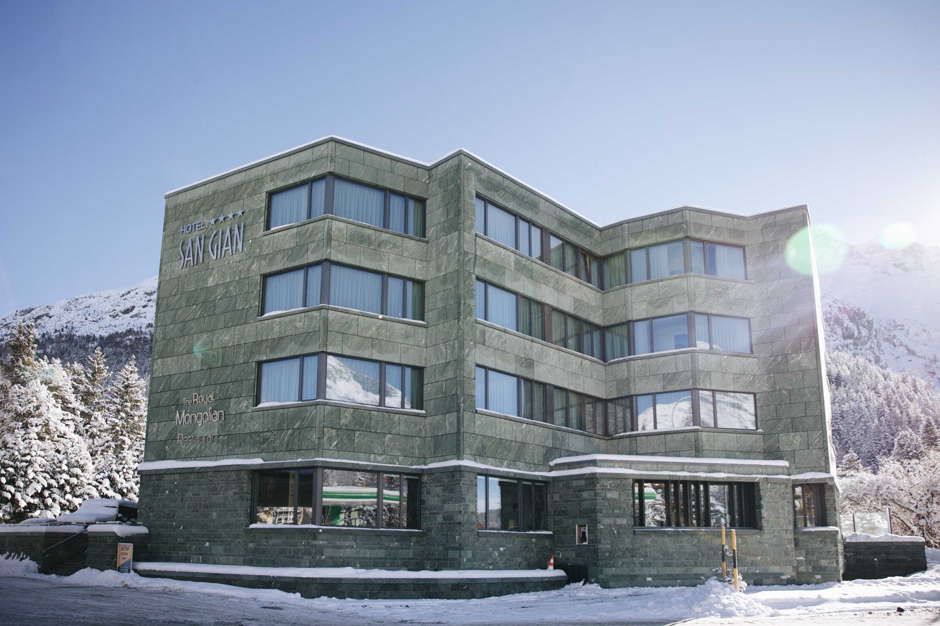 A Suvretta Partners partner hotel set against the mountains.