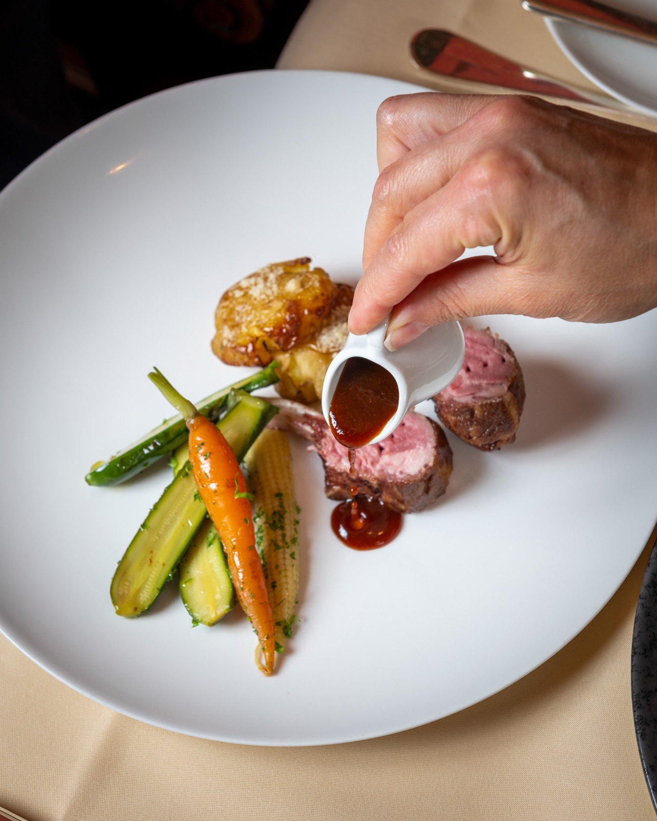 Restaurant Viva, a plated dish.
